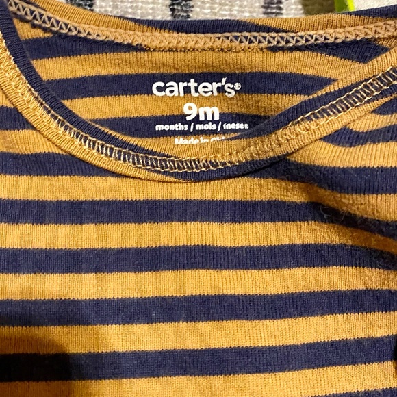 Various Striped Onesies. 9m-12m. - Picture 4 of 5